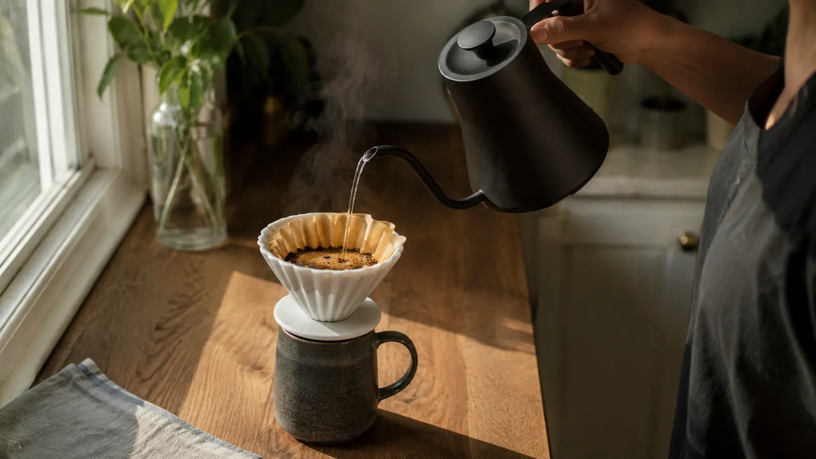How to Make Pour-Over Coffee With a Gooseneck Kettle