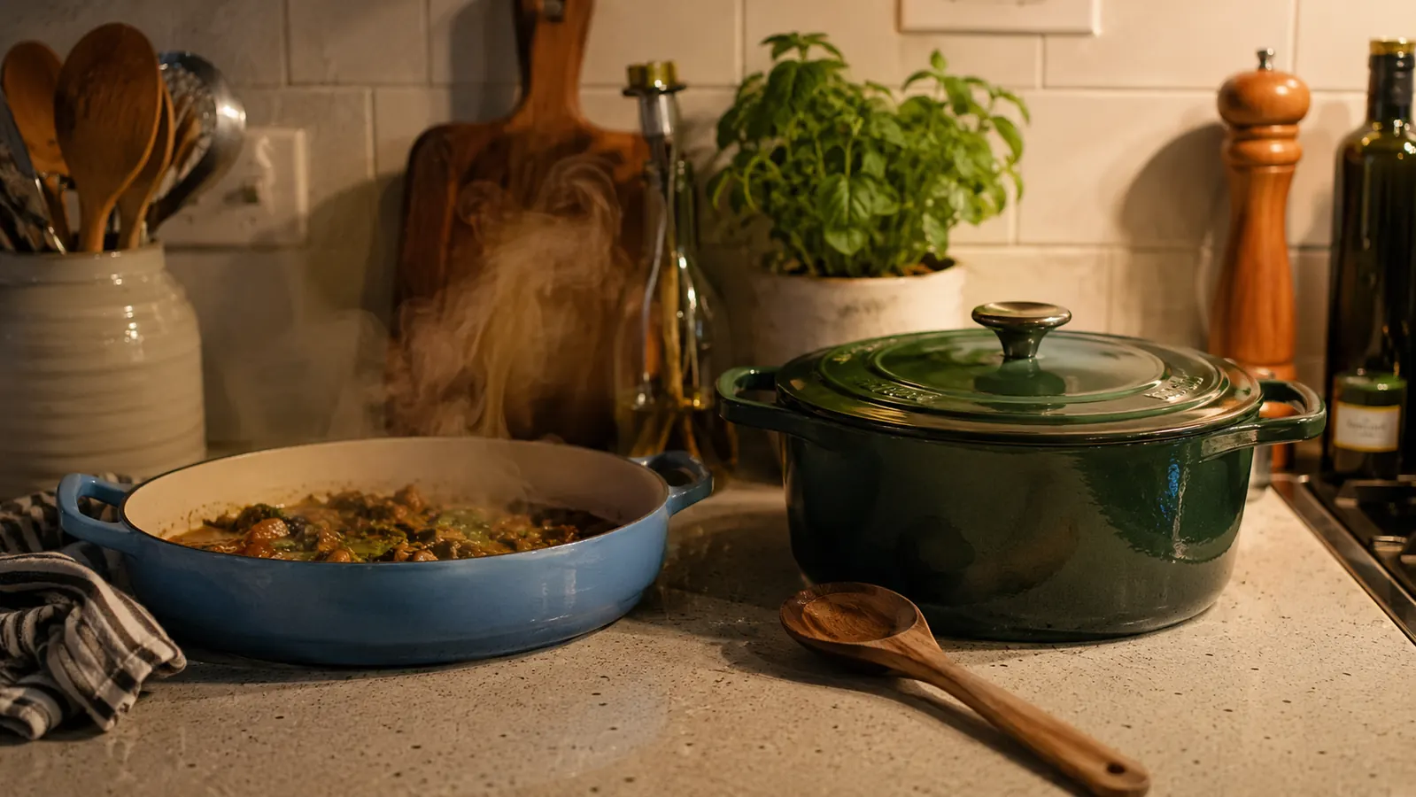 Lodge Braiser vs Full-Size Dutch Oven: Which Fits a Small Kitchen?